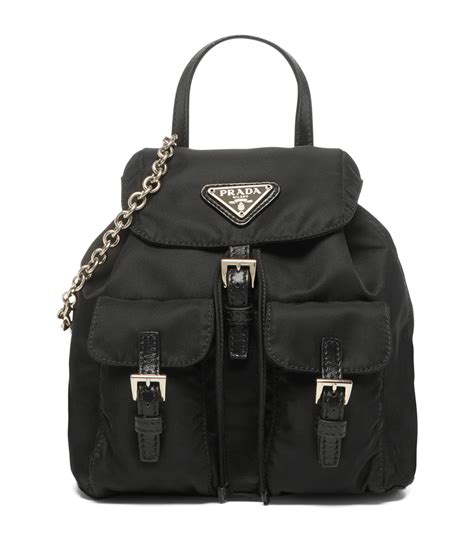 prada convertible chain backpack|Prada re nylon backpack.